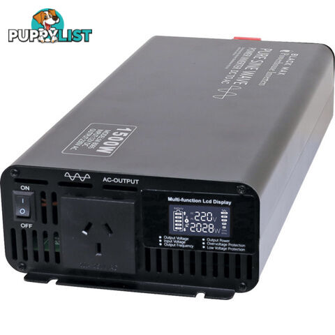 M8065 1500W 12VDC TO 240VAC INVERTER PURE SINE WAVE