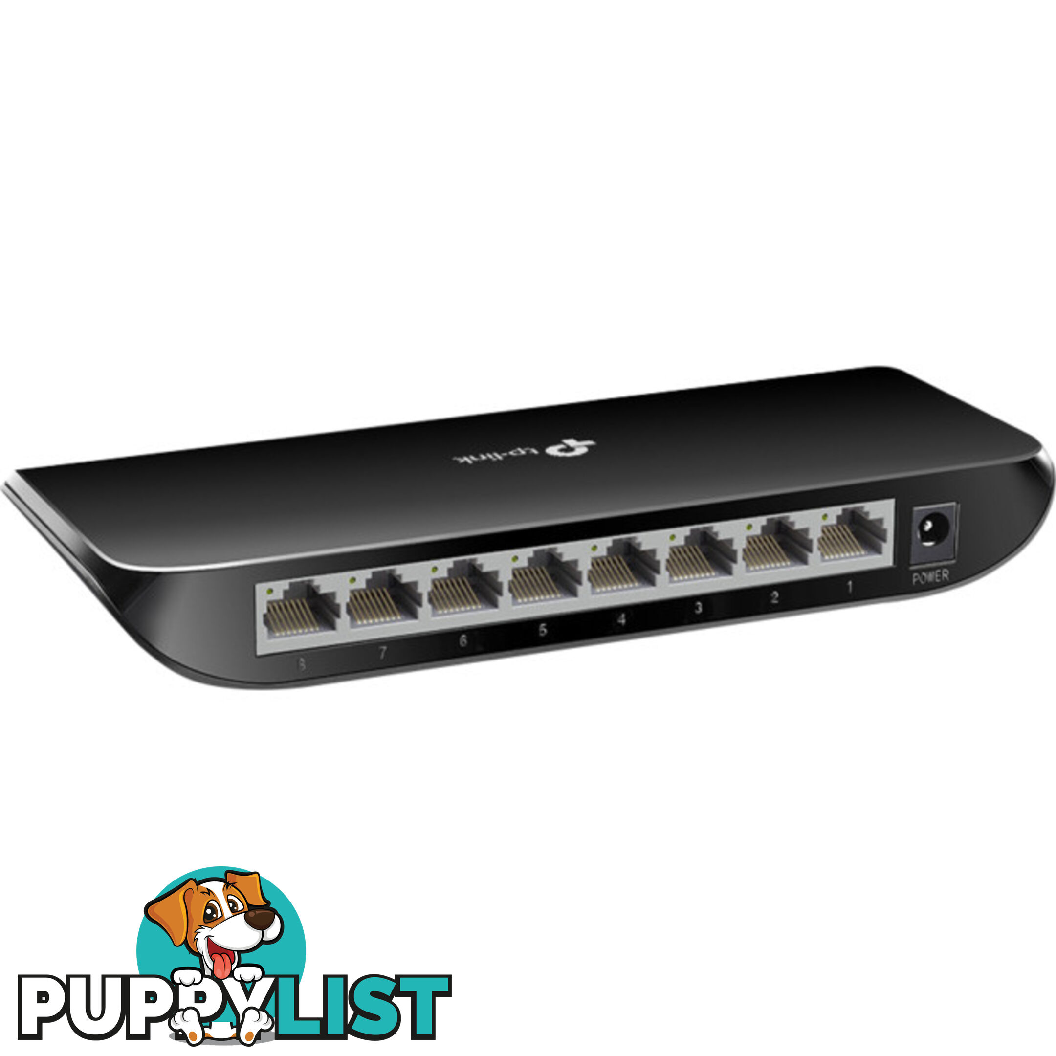 TLSG1008D 8 PORT ETHERNET GIGABIT SWITCH WITH 10/100/1000M DESKTOP