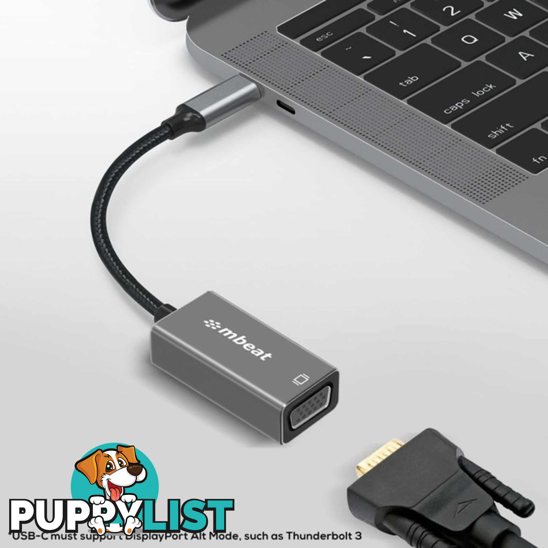 LC7972 USB-C TO VGA ADAPTER TOUGHLINK