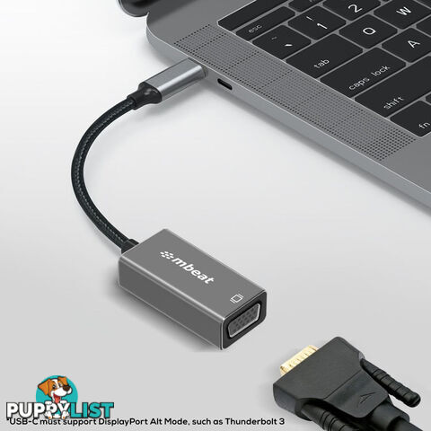 LC7972 USB-C TO VGA ADAPTER TOUGHLINK