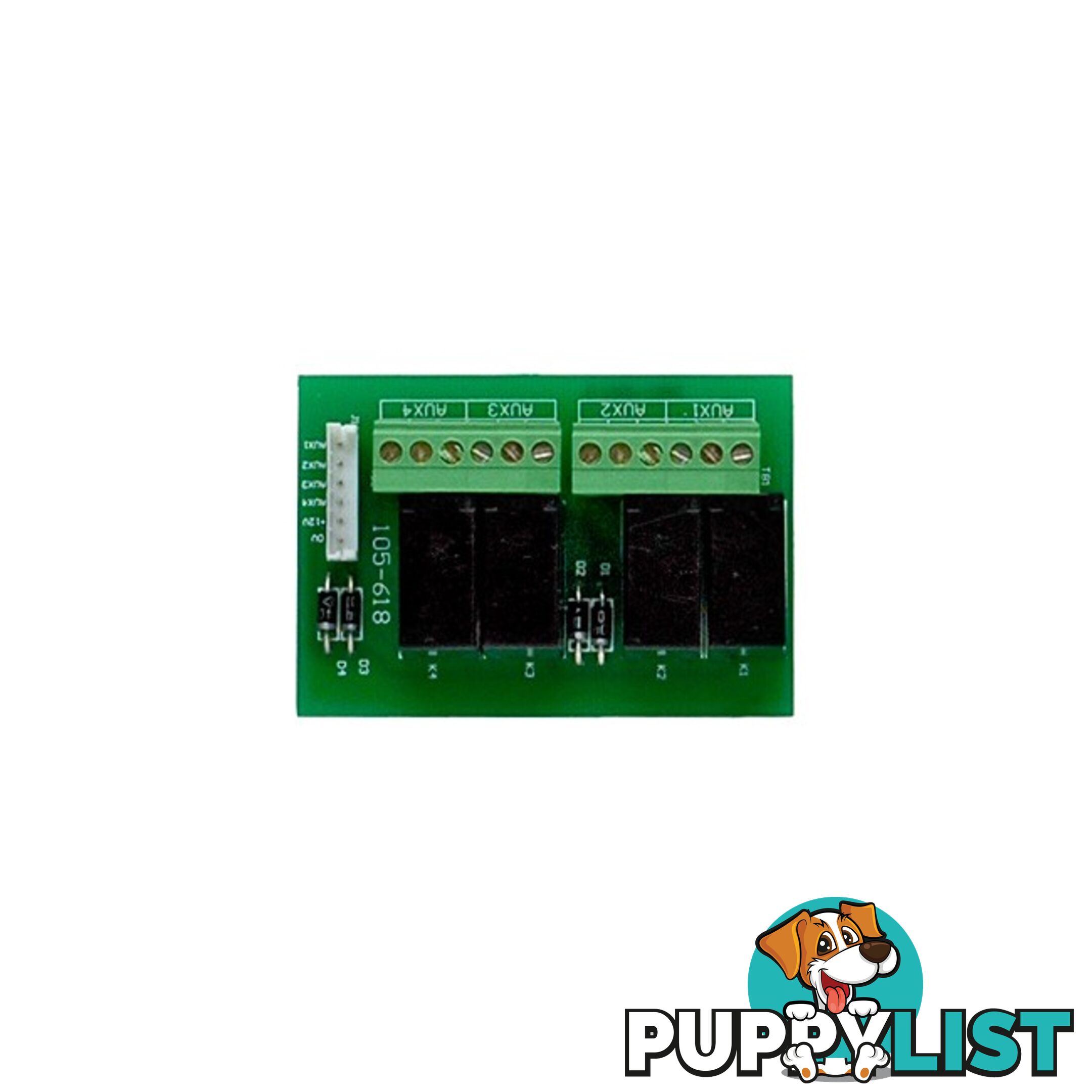 106-013 4X RELAY BOARD SUITS D8X D16X NESS