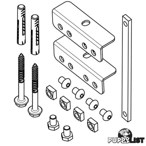 PFA9126 EXTRA BRACKET KIT FOR CONNECT IT INTERFACE BARS