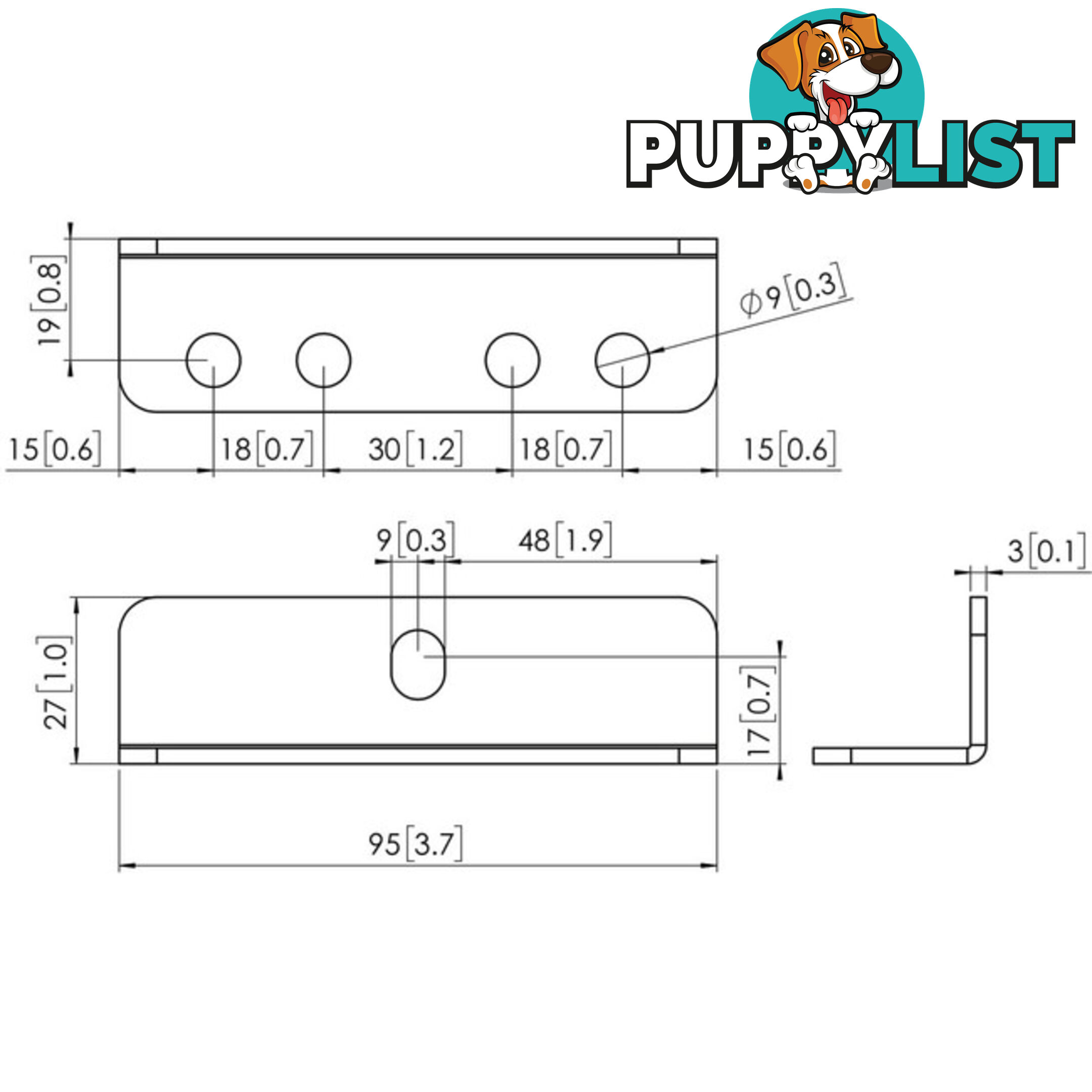 PFA9126 EXTRA BRACKET KIT FOR CONNECT IT INTERFACE BARS