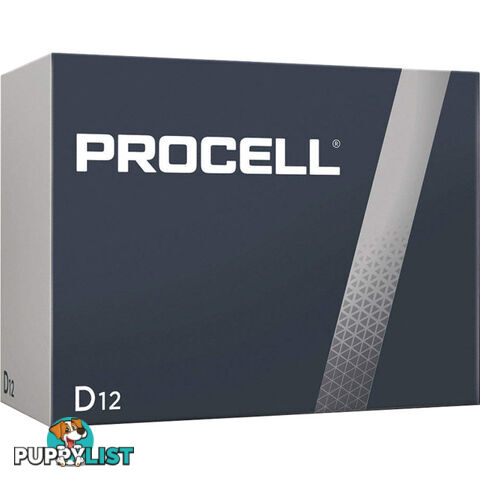 PC1300 D' 12 PACK PROCELL BATTERIES BULK ALKALINE DURACELL