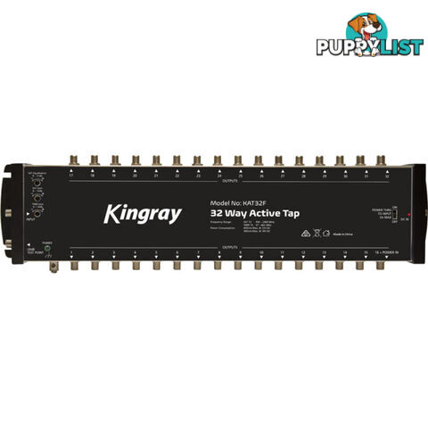 KAT32F 32 PORT ACTIVE TAP 47-2400 MHZ GAIN AND SLOPE CONTROL