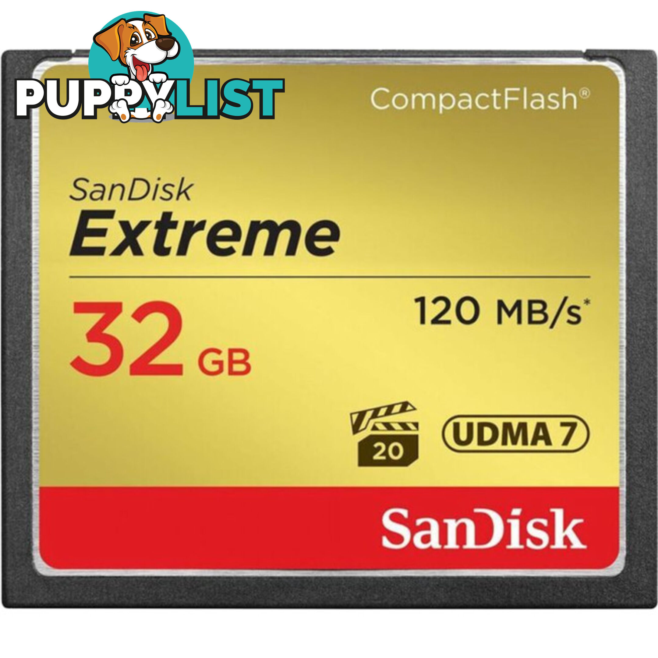 CF32GB 32GB COMPACT FLASH CARD SANDISK EXTREME