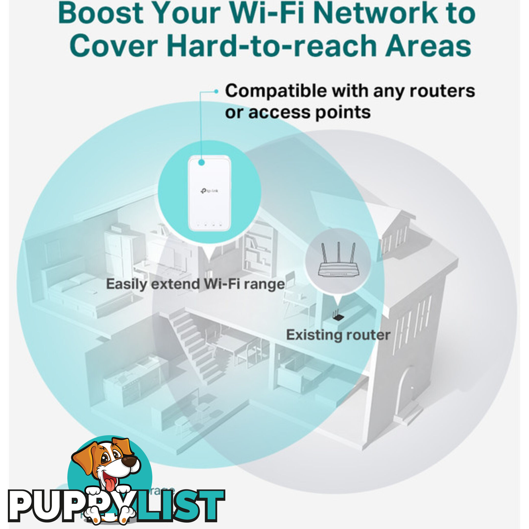 RE300 AC1200 MESH RANGE EXTENDER TP-LINK