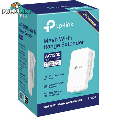 RE300 AC1200 MESH RANGE EXTENDER TP-LINK