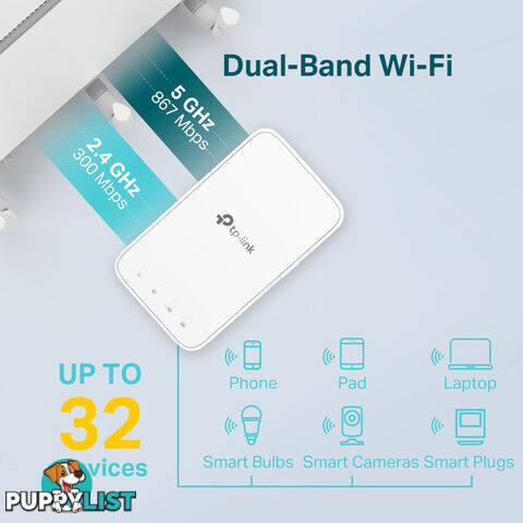 RE300 AC1200 MESH RANGE EXTENDER TP-LINK