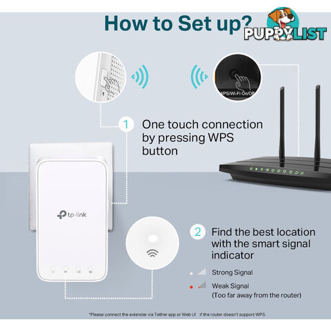 RE300 AC1200 MESH RANGE EXTENDER TP-LINK