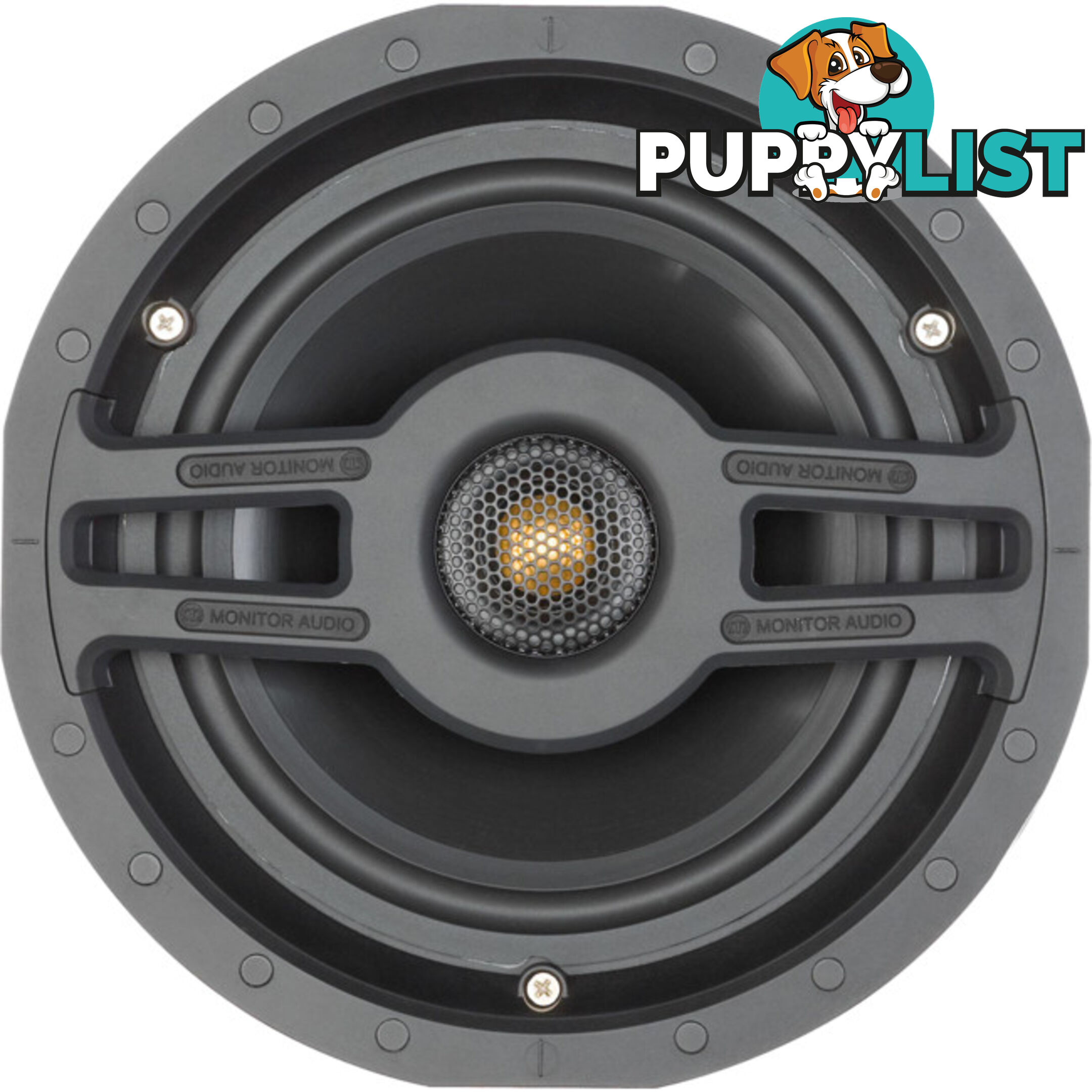 CS180R SLIM 8" 2 WAY CEILING SPEAKER MMP11 BASS AND C-CAM TWEETER