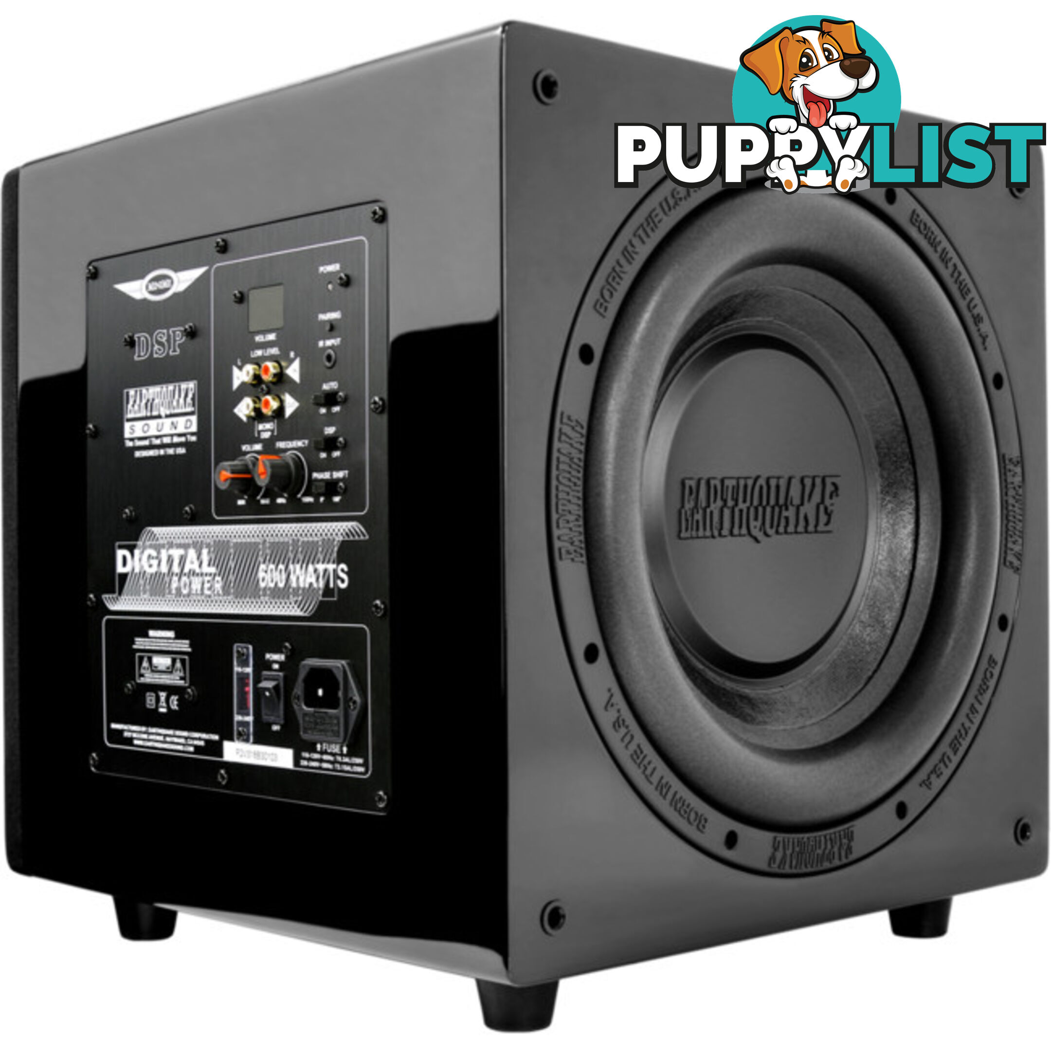 MINIMEDSPP10 10" POWERED SUBWOOFER DSP AMPLIFIER AND SLAPS M10