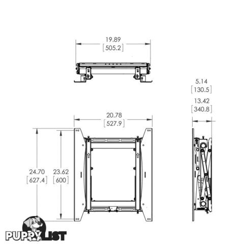 PFW6875 VIDEO WALL POP OUT MODULE PORTRAIT