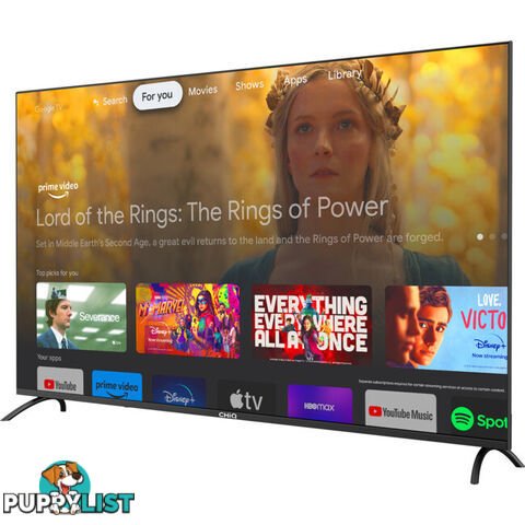 U58G7PG 58" LED 4K UHD GOOGLE TV FRAMELESS