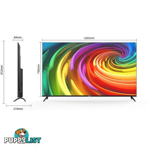 U58G7PG 58" LED 4K UHD GOOGLE TV FRAMELESS