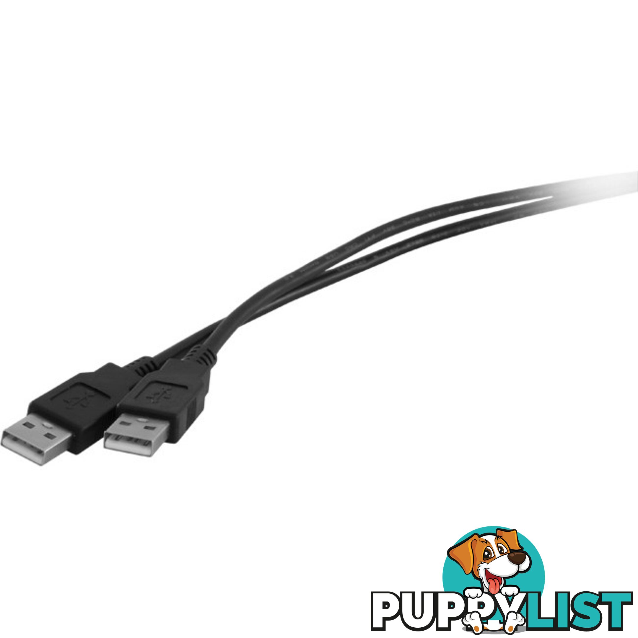 LC7195 5M USB-A PLUG TO USB-A PLUG LEAD USB2.0