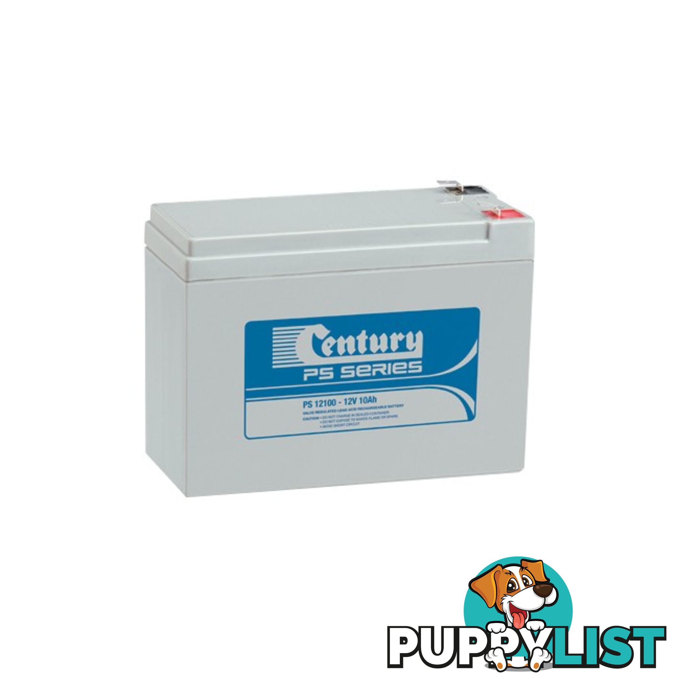 PS12100 12V 10A CENTURY SLA BATTERY SEALED LEAD ACID - PS SERIES