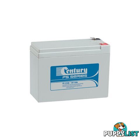 PS12100 12V 10A CENTURY SLA BATTERY SEALED LEAD ACID - PS SERIES