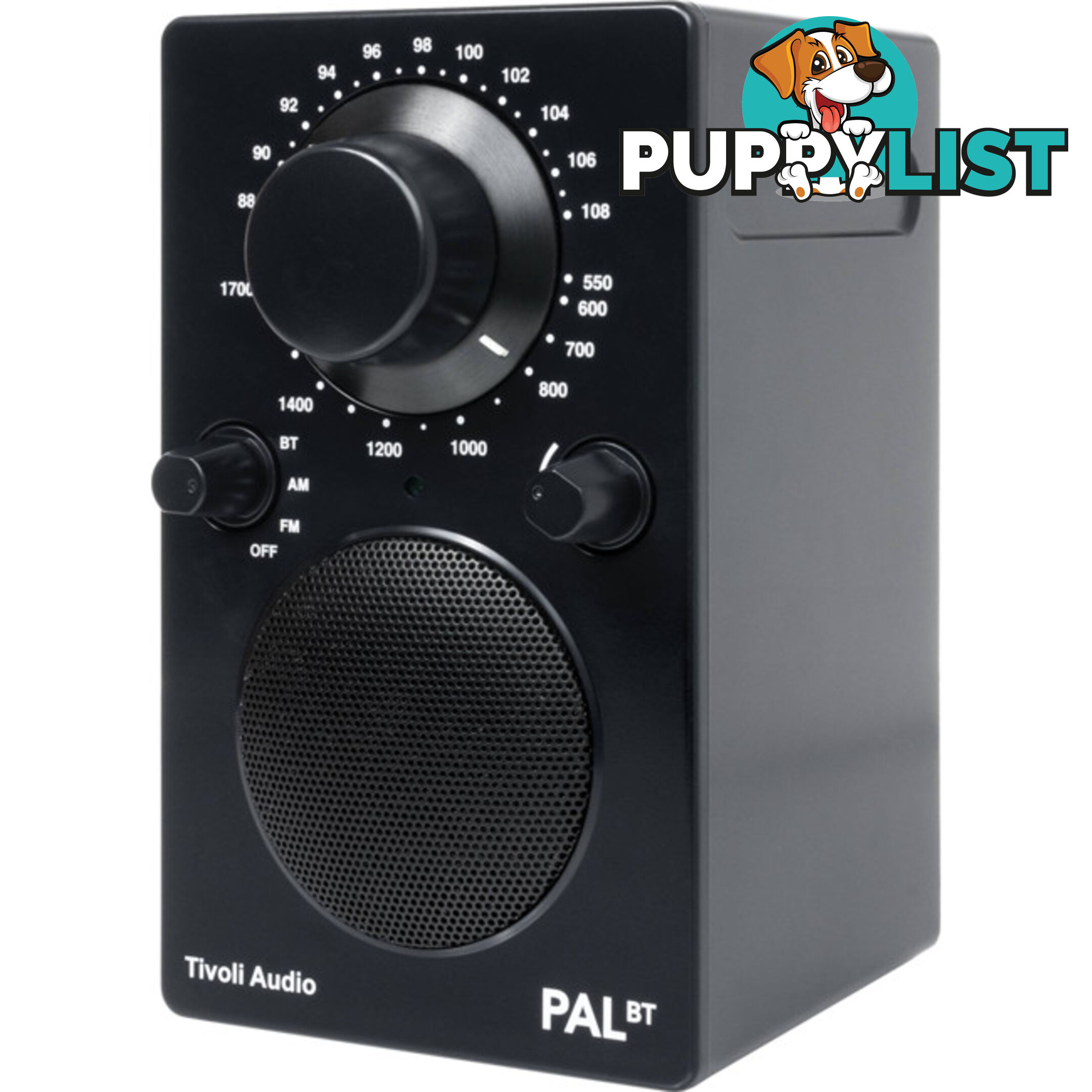 PALBT-BLK BLUETOOTH / FM / AM PORTABLE RADIO - BLACK