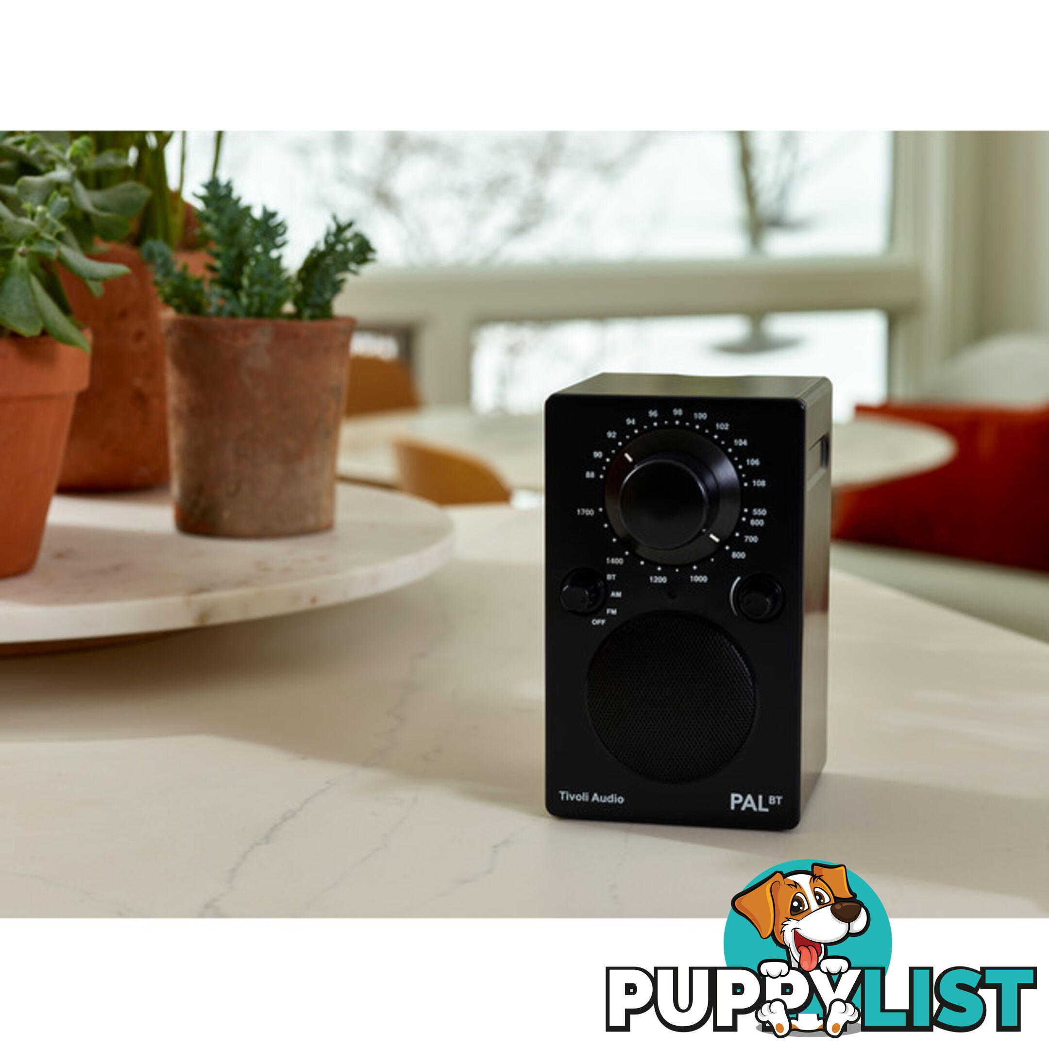 PALBT-BLK BLUETOOTH / FM / AM PORTABLE RADIO - BLACK