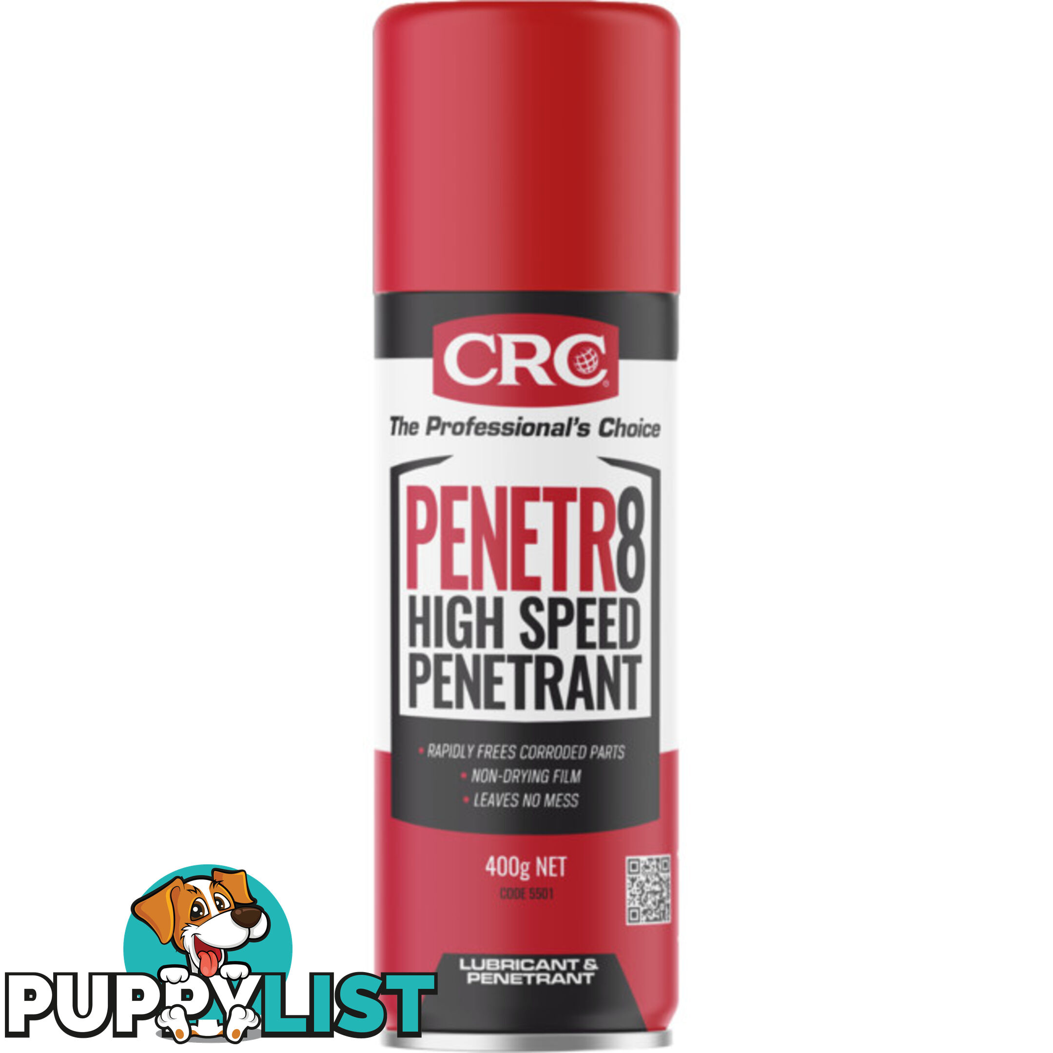 5501CRC 400G PENETR8 RUST REMOVER AND HIGH SPEED PENETRANT - CRC