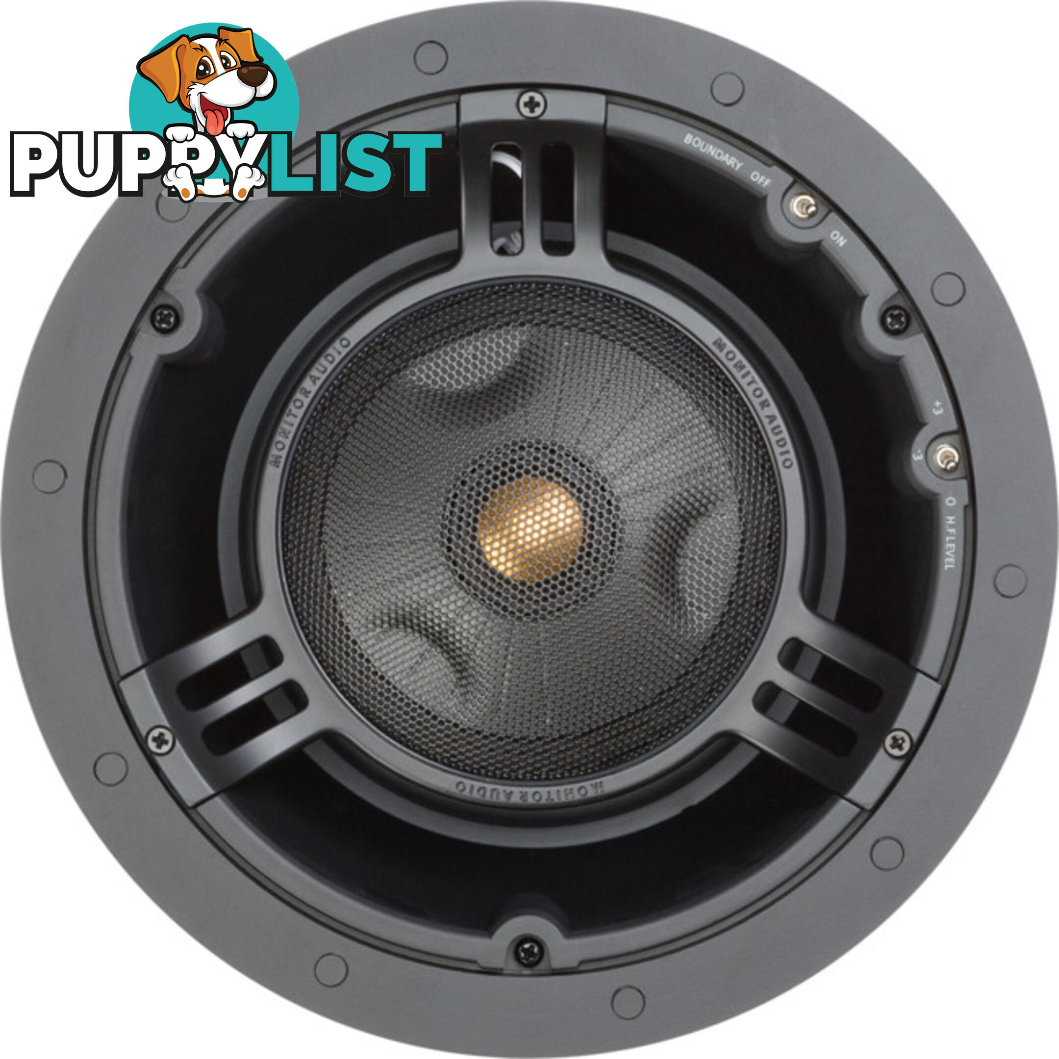 C265IDC 6.5" 2-WAY CEILING SPEAKER C CAM BASS-PIVOTING IDC