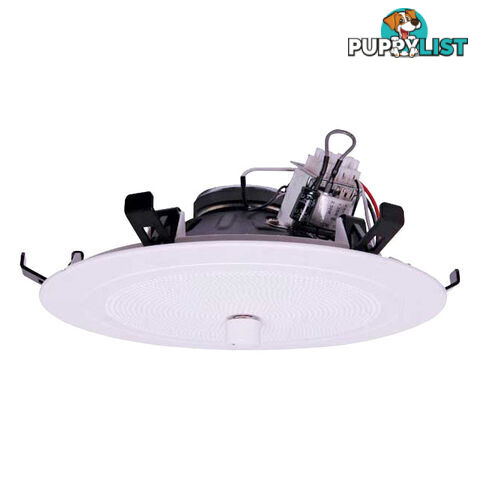 C2134VC 8" 5W 100V CEILING SPEAKER EWIS WHITE 200MM ONE-SHOT