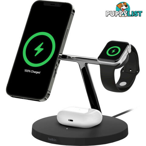 BCPCBK 3 IN 1 WIRELESS APPLE CHARGER BOOST CHARGE PRO