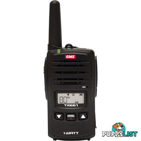 TX667 1W UHF CB HANDHELD RADIO GME