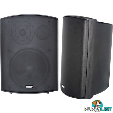 AWS602B 6.5" INDOOR/OUTDOOR SPEAKERS PAIR BLACK EARTHQUAKE