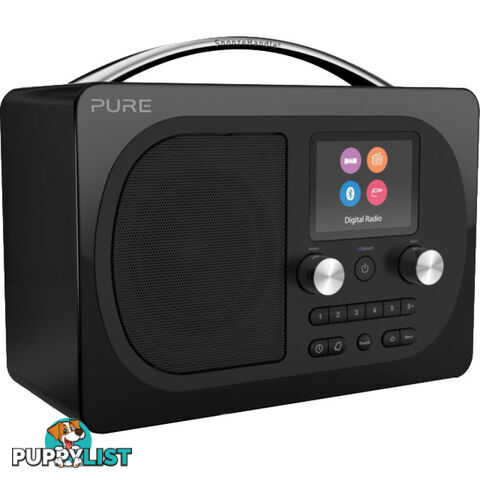 EVOKEH4B PORTABLE DAB+ FM RADIO BLACK BLUETOOTH PRESTIGE EDITION