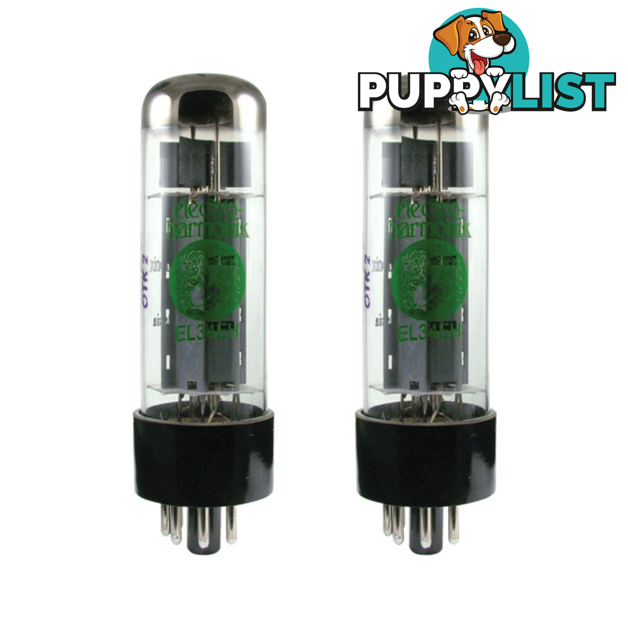 EL34 EL34 PENTODE MATCHED PAIR VACUUM TUBE