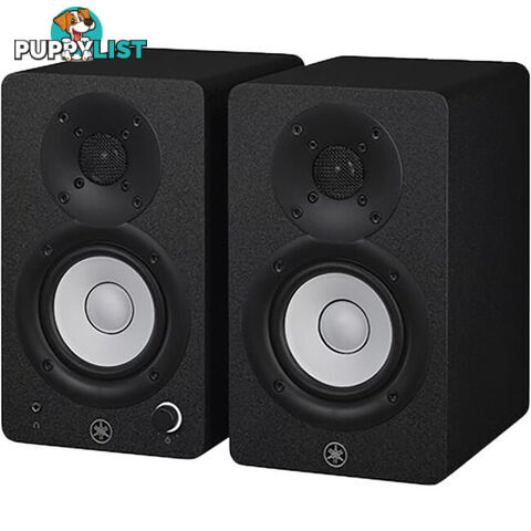 HS3B BLACK 3.5" 2 WAY POWERED STUDIO MONITORS