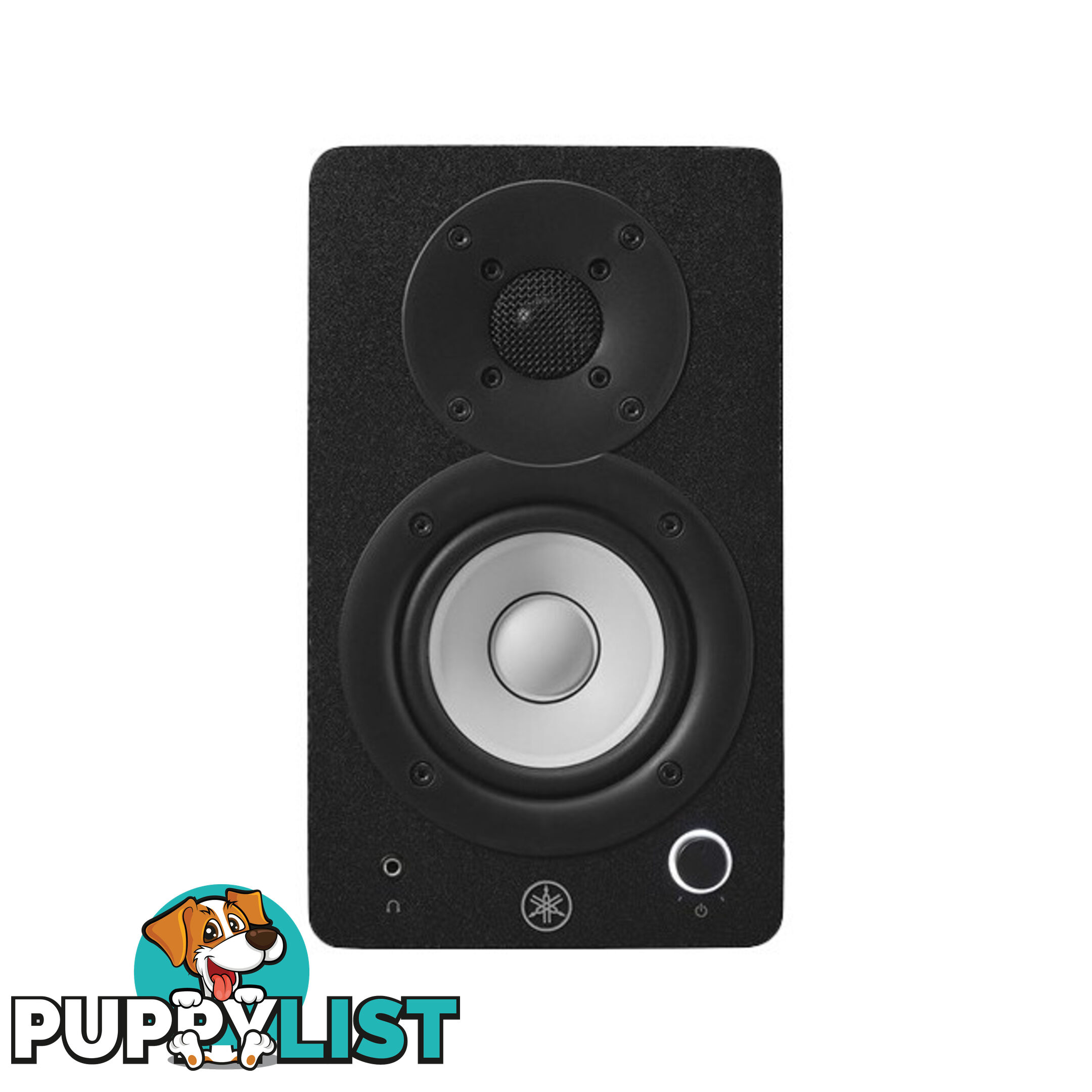 HS3B BLACK 3.5" 2 WAY POWERED STUDIO MONITORS