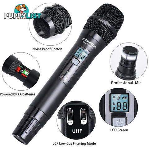 WM300HTX UHF WIRELESS MICROPHONE ONE TRANSMITTER