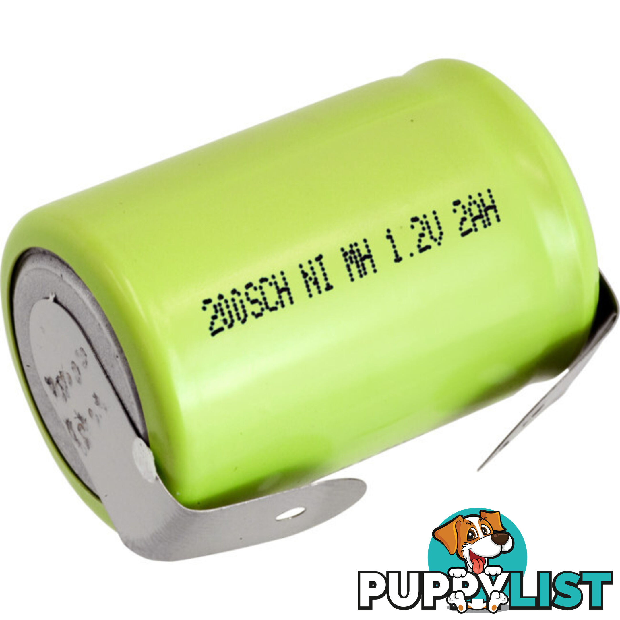 GP200SCHT 2000MAH NIMH 4/5 SUB C WITH TAGS RECHARGEABLE BATTERY GP