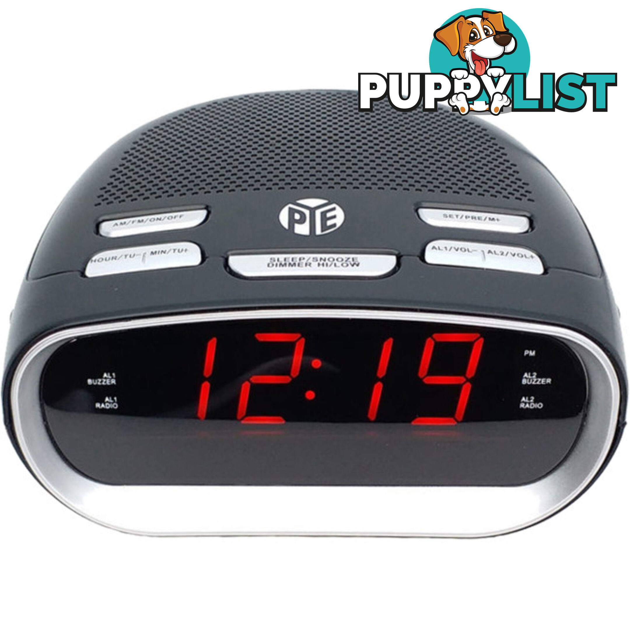 PCR3 PYE AM/FM CLOCK RADIO