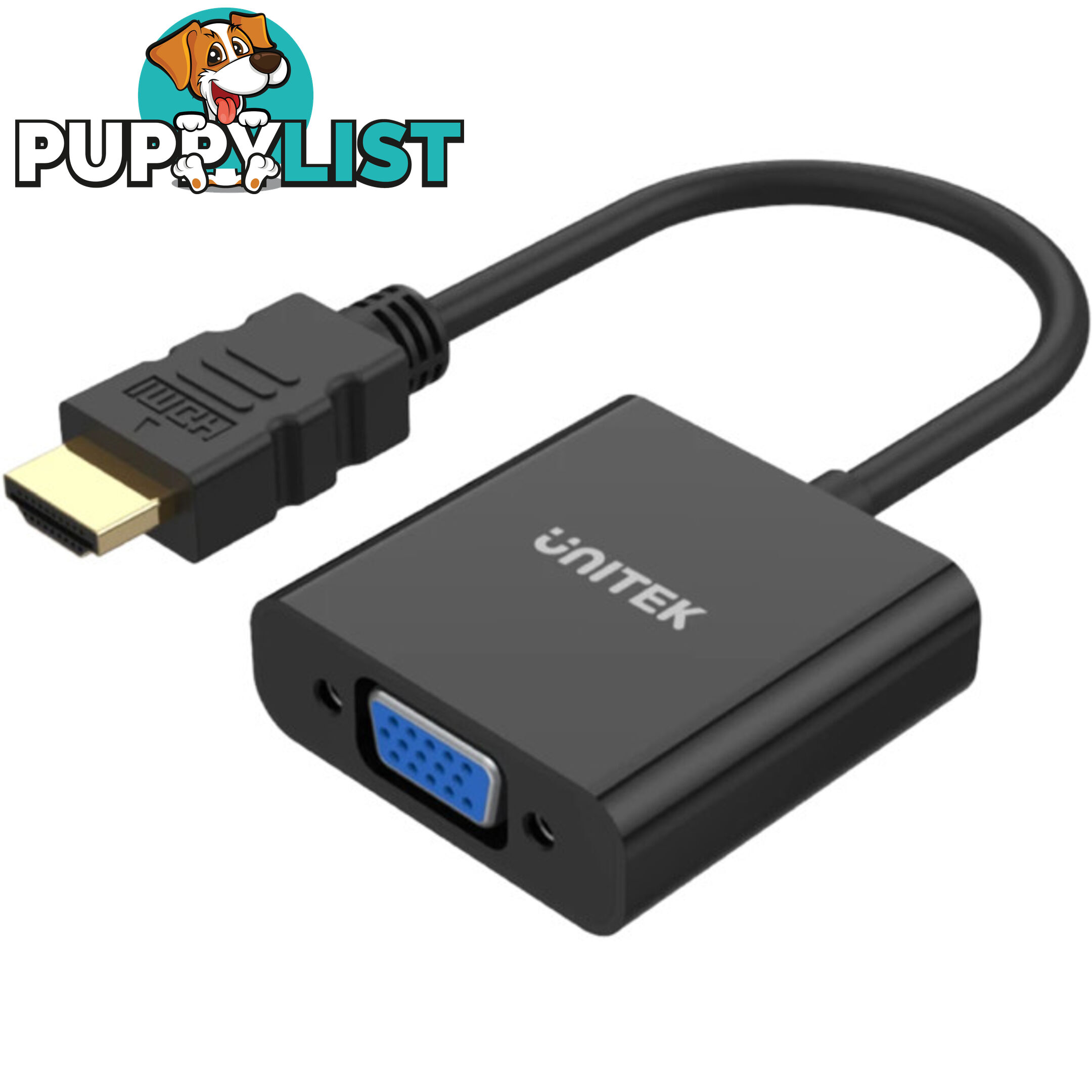 Y6333 HDMI TO VGA ADAPTER WITH AUDIO POWER PORT