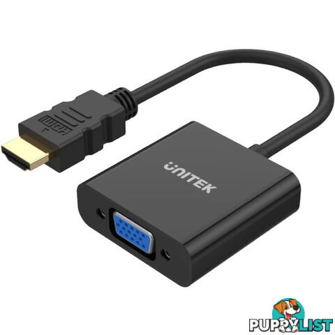 Y6333 HDMI TO VGA ADAPTER WITH AUDIO POWER PORT