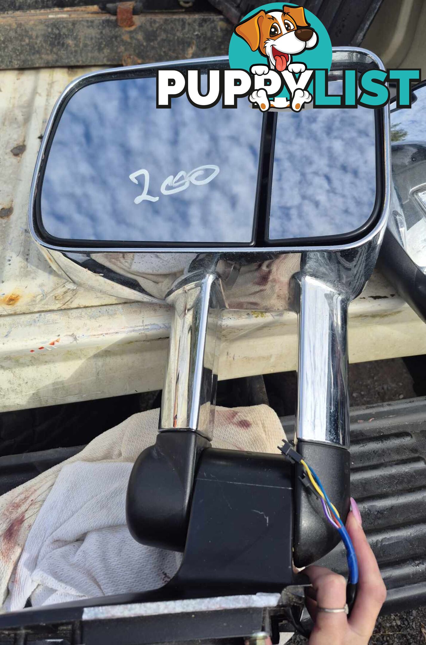 200 Series Toyota Landcruiser mirrors