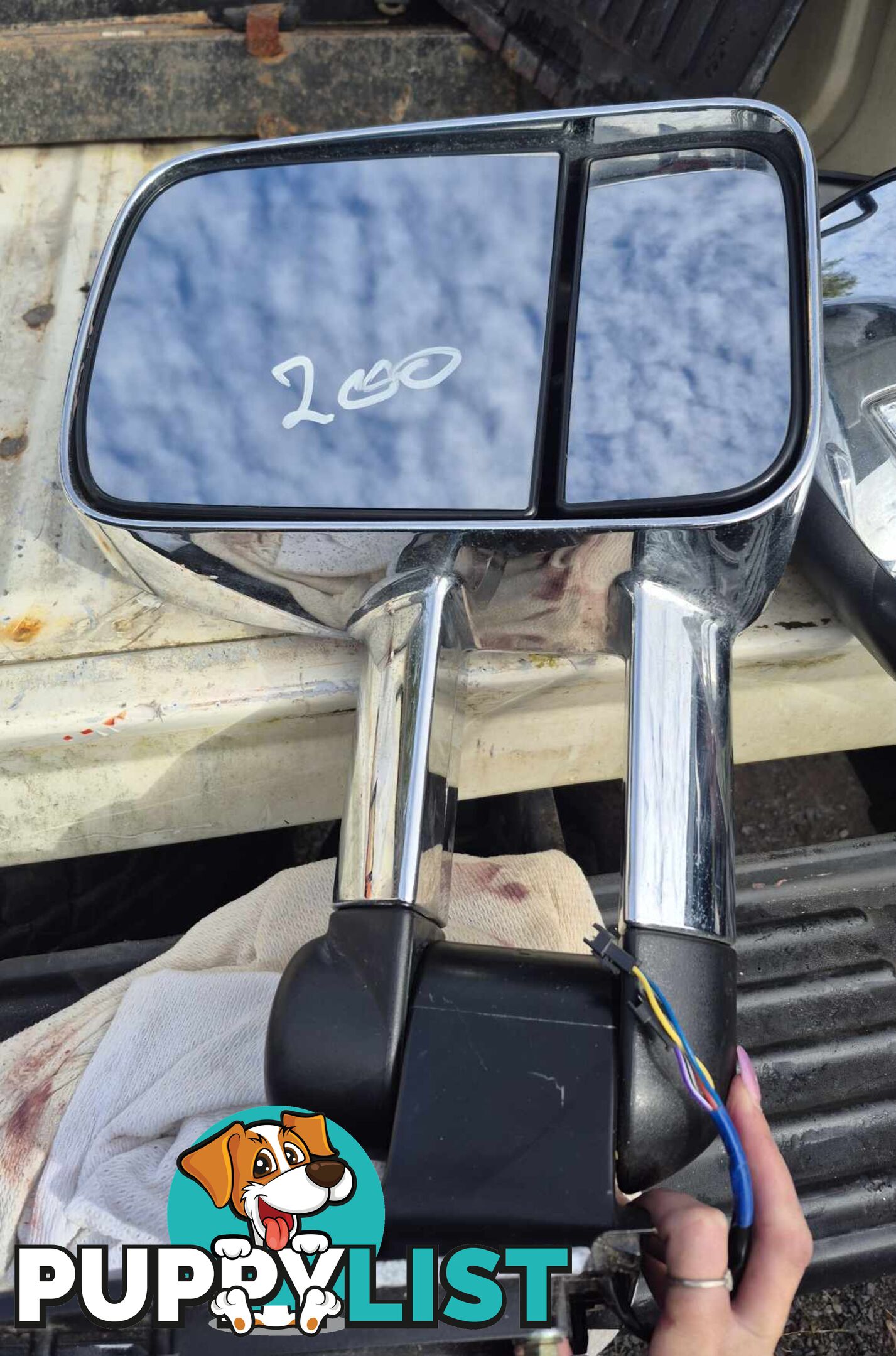 Toyota 200 series side mirrors