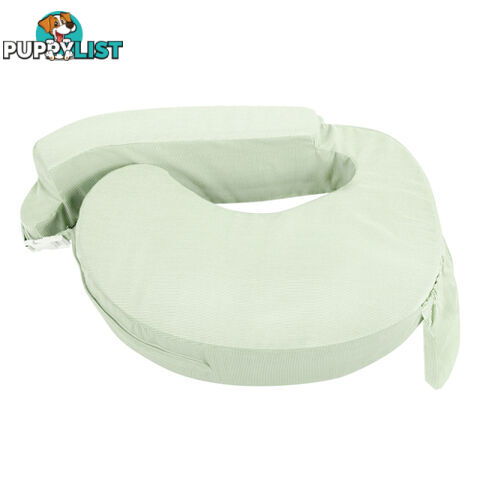 Baby Breast Feeding Support Memory Foam Breastfeeding Pillow Zip Cover Green