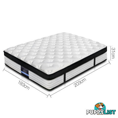 Giselle Bedding Euro Top Mattress - King