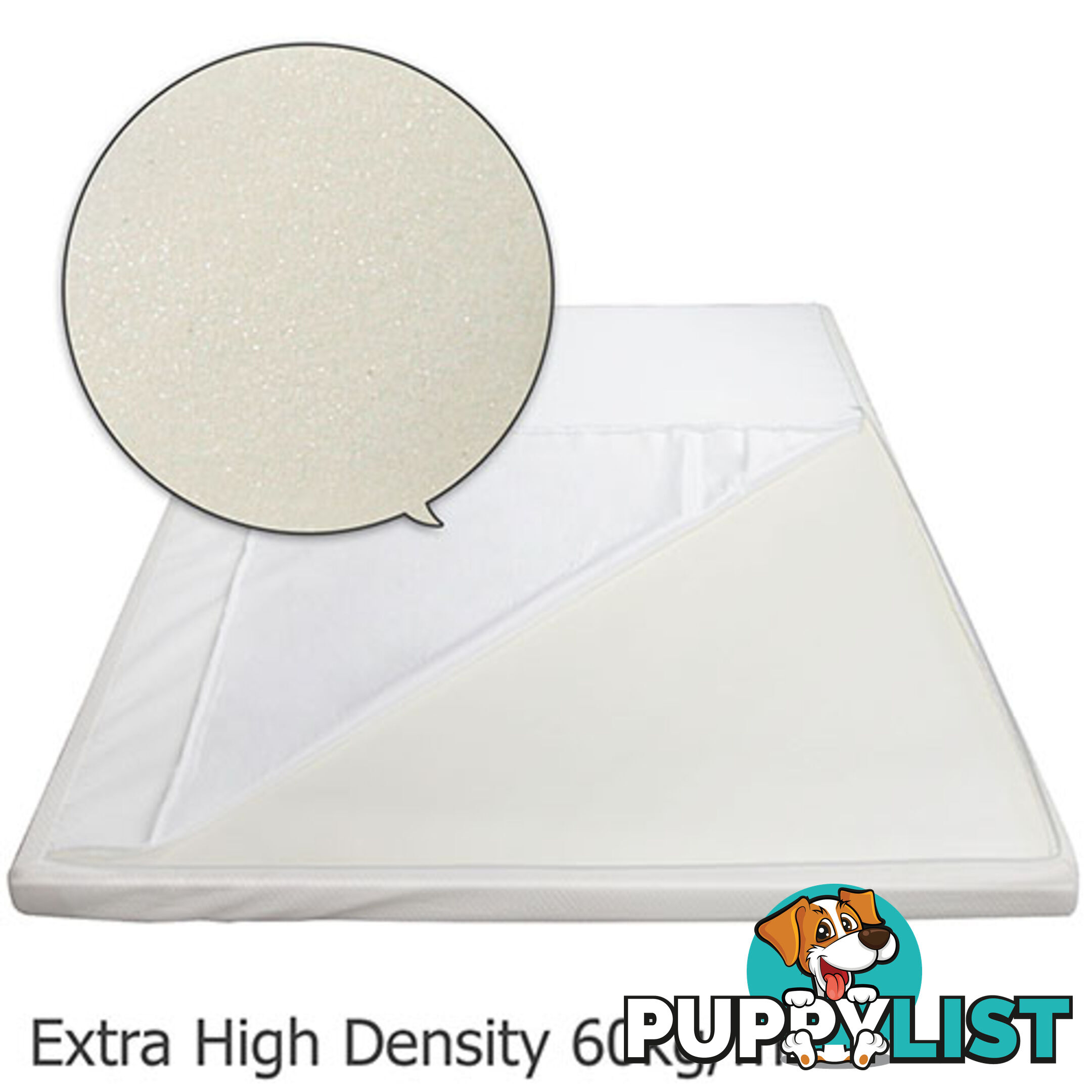 8cm Visco Elastic Memory Foam Mattress Topper Extra High Density Underlay Double