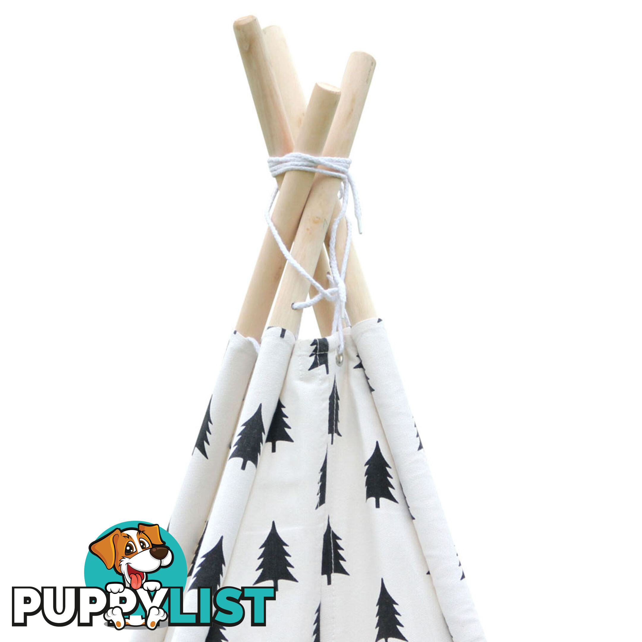 Kids Play Tent Children Canvas Teepee Pretend Playhouse Outdoor Indoor Tipi