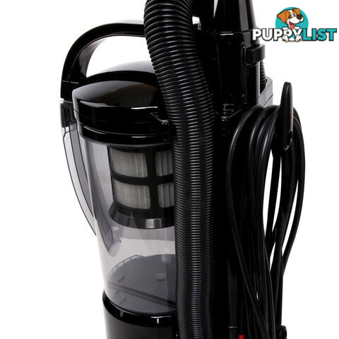 Upright Cyclonic Vacuum Cleaner Bagless HEPA Filter Black