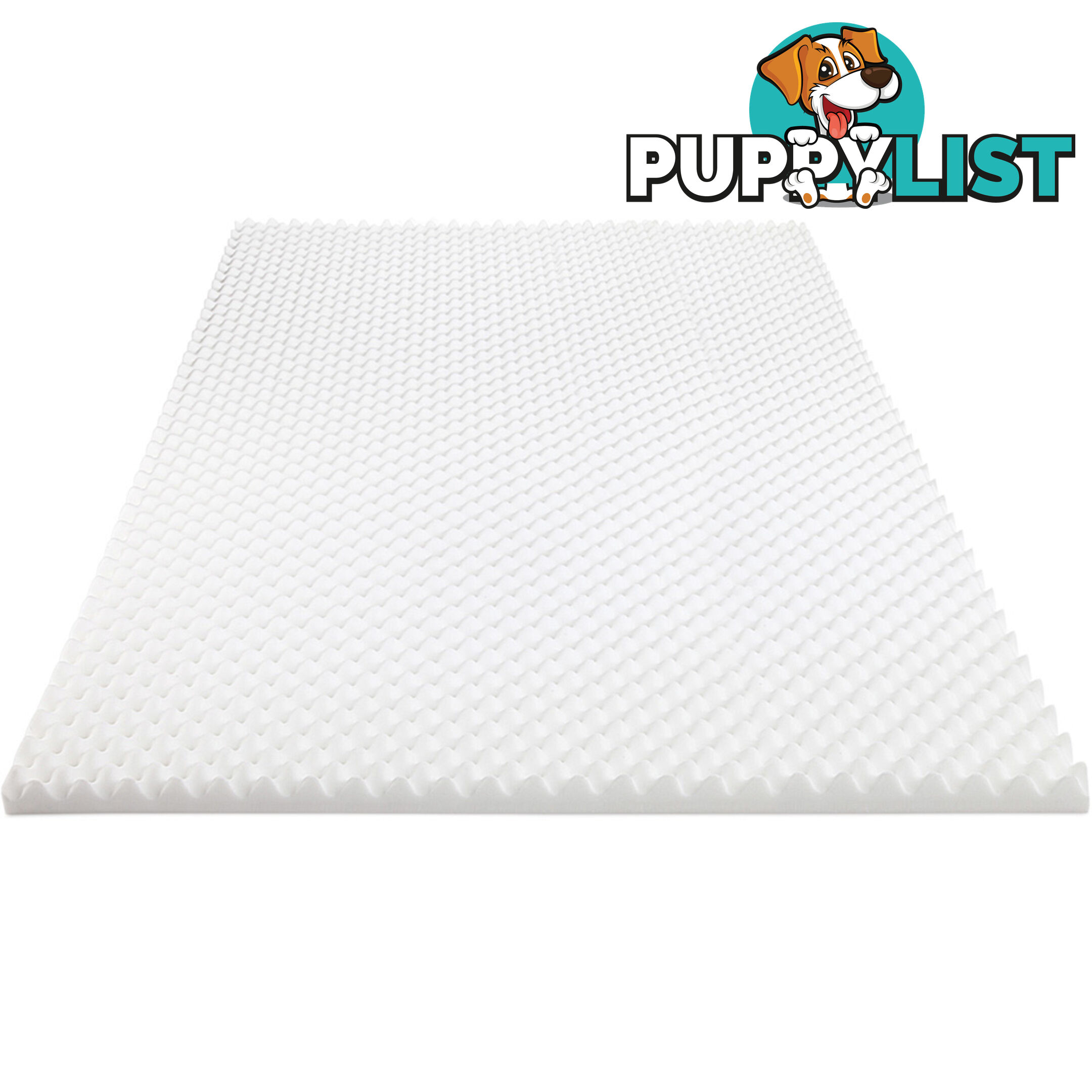 Premium 5cm Egg Crate Mattress Topper Anti-bacterial Underlay Protector Queen