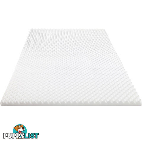 Premium 5cm Egg Crate Mattress Topper Anti-bacterial Underlay Protector Queen