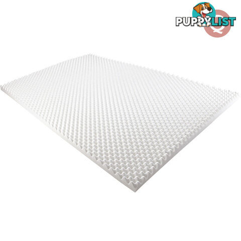 Premium 5cm Egg Crate Mattress Topper Anti-bacterial Underlay Protector Queen