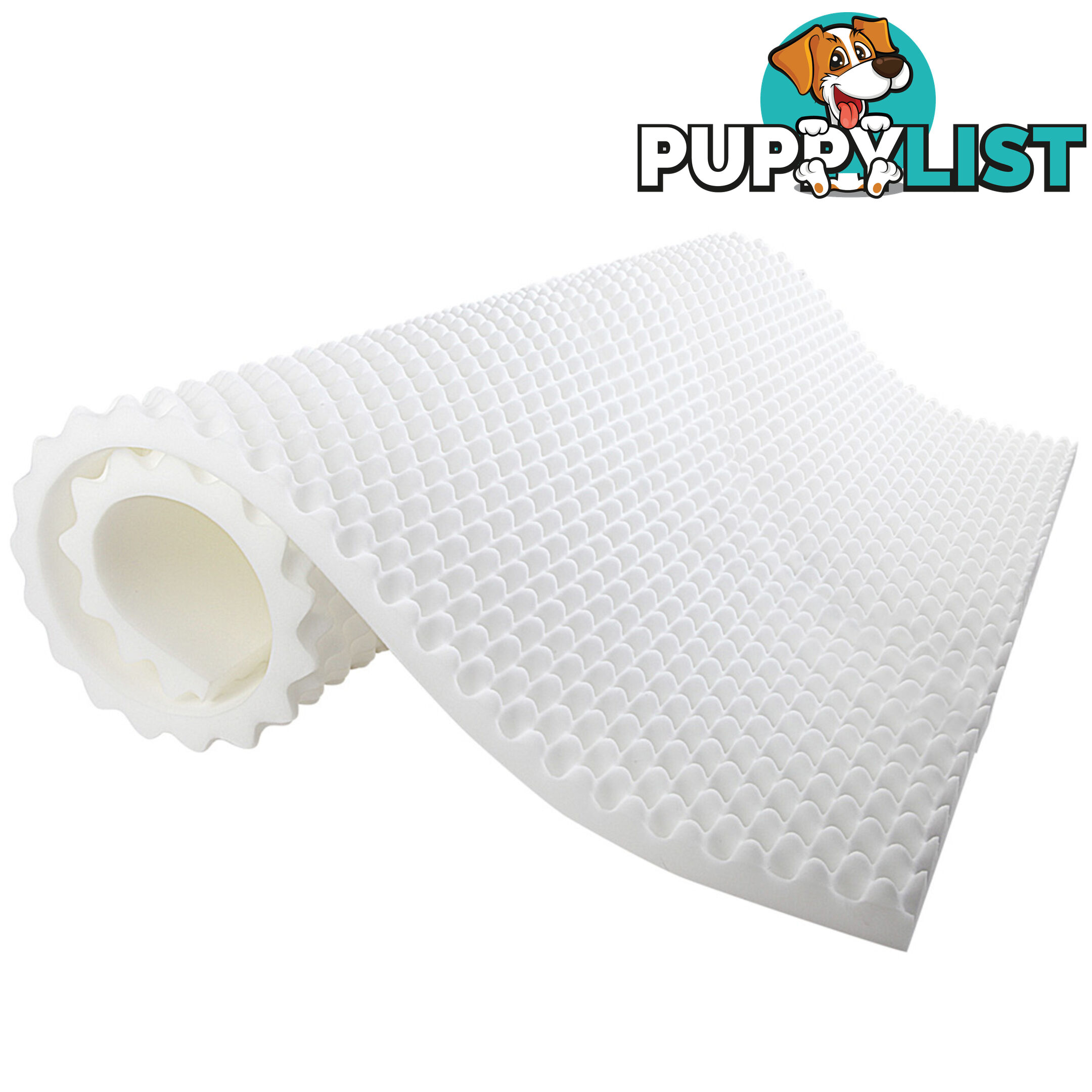 Premium 5cm Egg Crate Mattress Topper Anti-bacterial Underlay Protector Queen